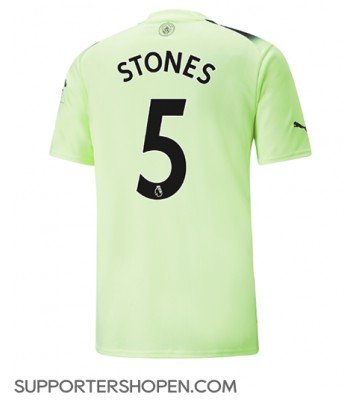 Manchester City John Stones #5 Tredje Matchtröja 2022-23 Kortärmad